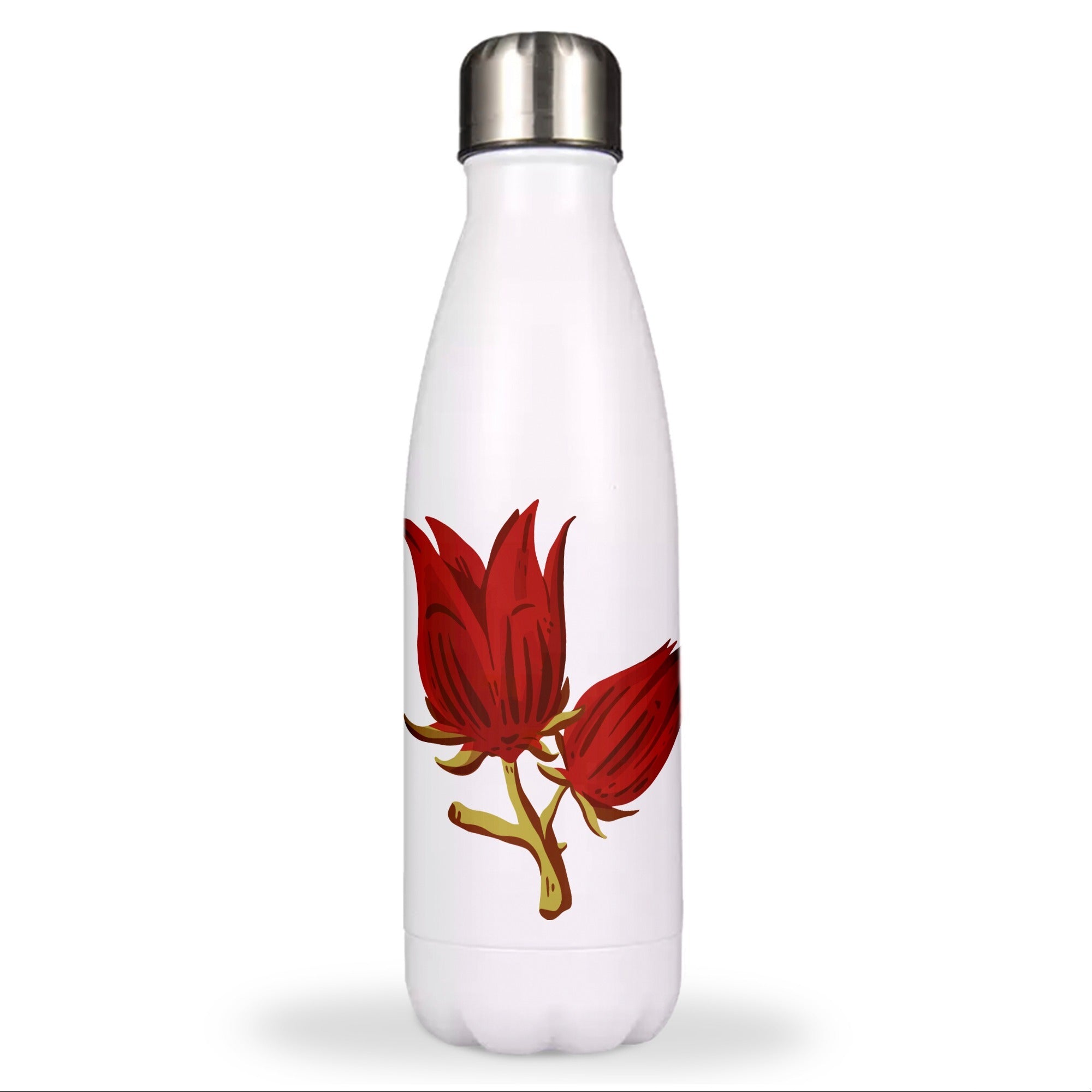 Hibiscus White Bottle